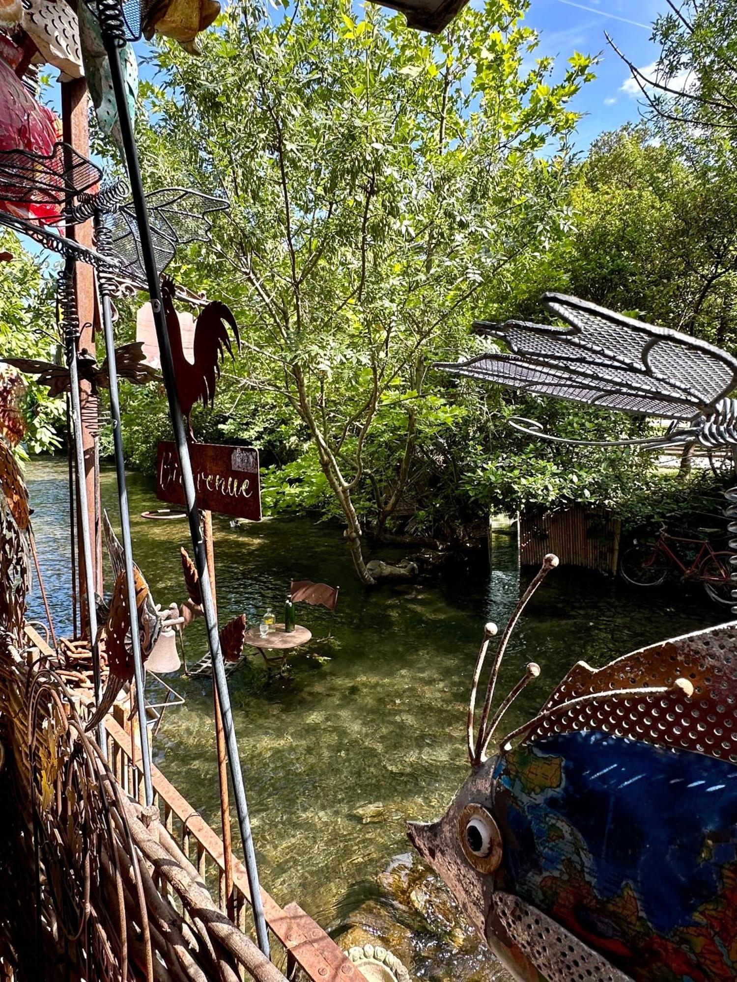 Lou Paseo : Appartement Brocante Centre Historique LʼIsle-sur-la-Sorgue Exterior foto
